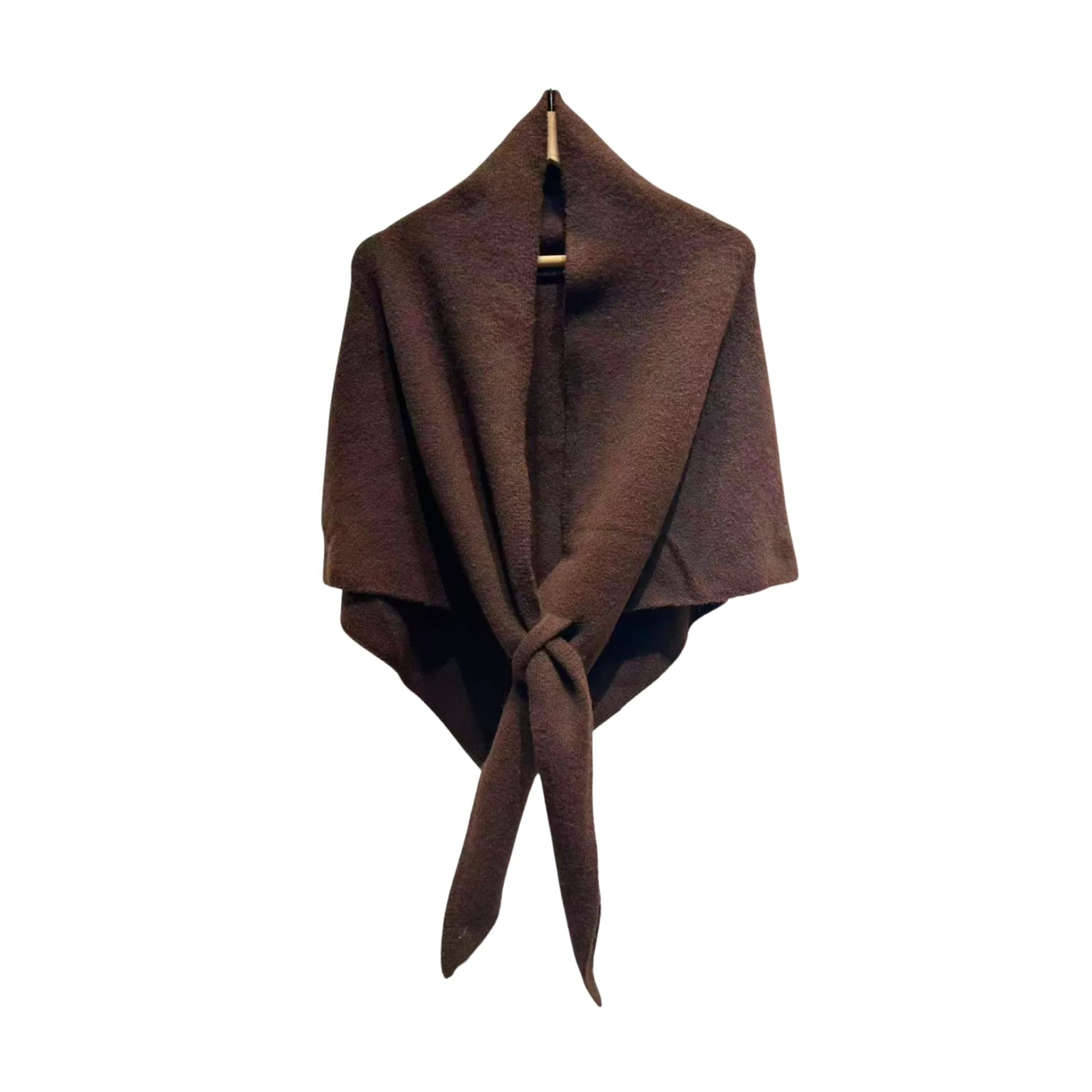 Pashmina Shawl Wrap for Women – Chocolate Brown – cashmere