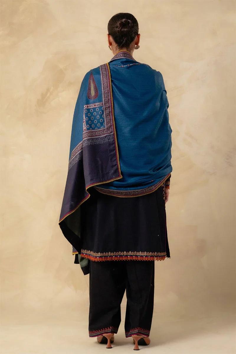 Designer Dress - 3 PC Lawn Suit Set Ready to Wear With Machine Embroidery